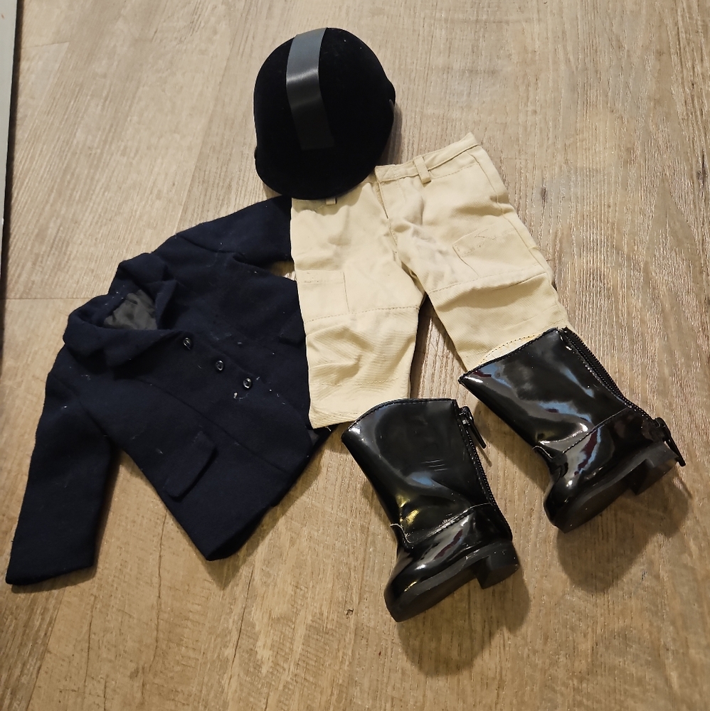 cheap random american girl outfits, $15 or less, may have a slight imperfection,